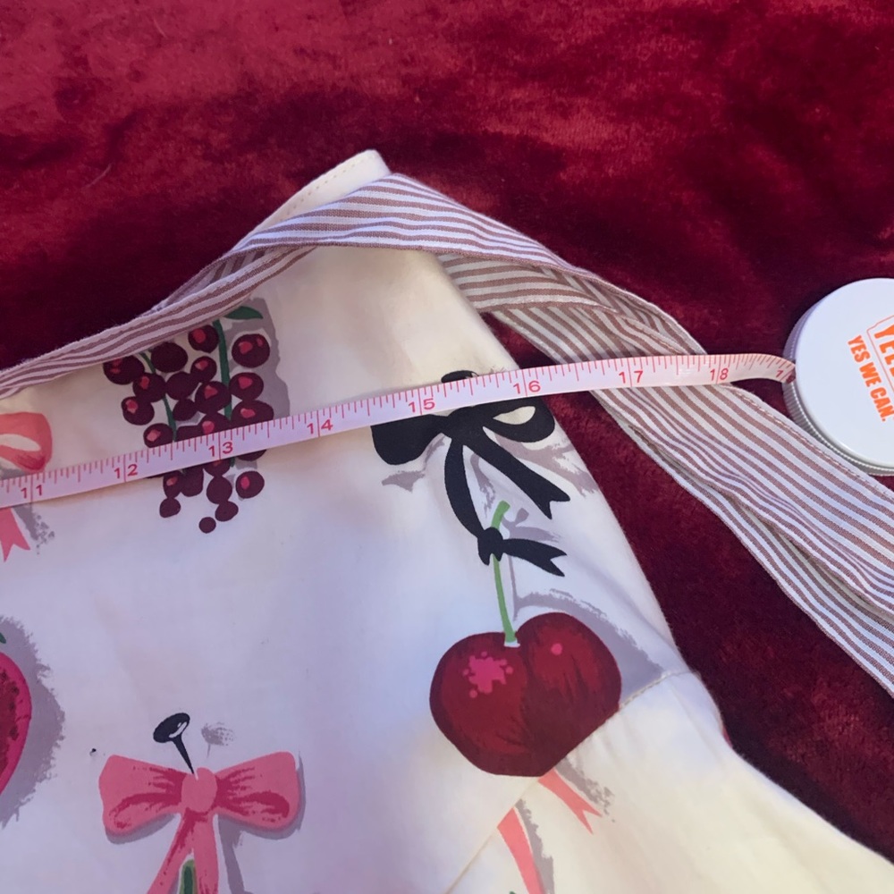 Anthropology Elevenses fruit pattern skirt - Picture 5 of 7